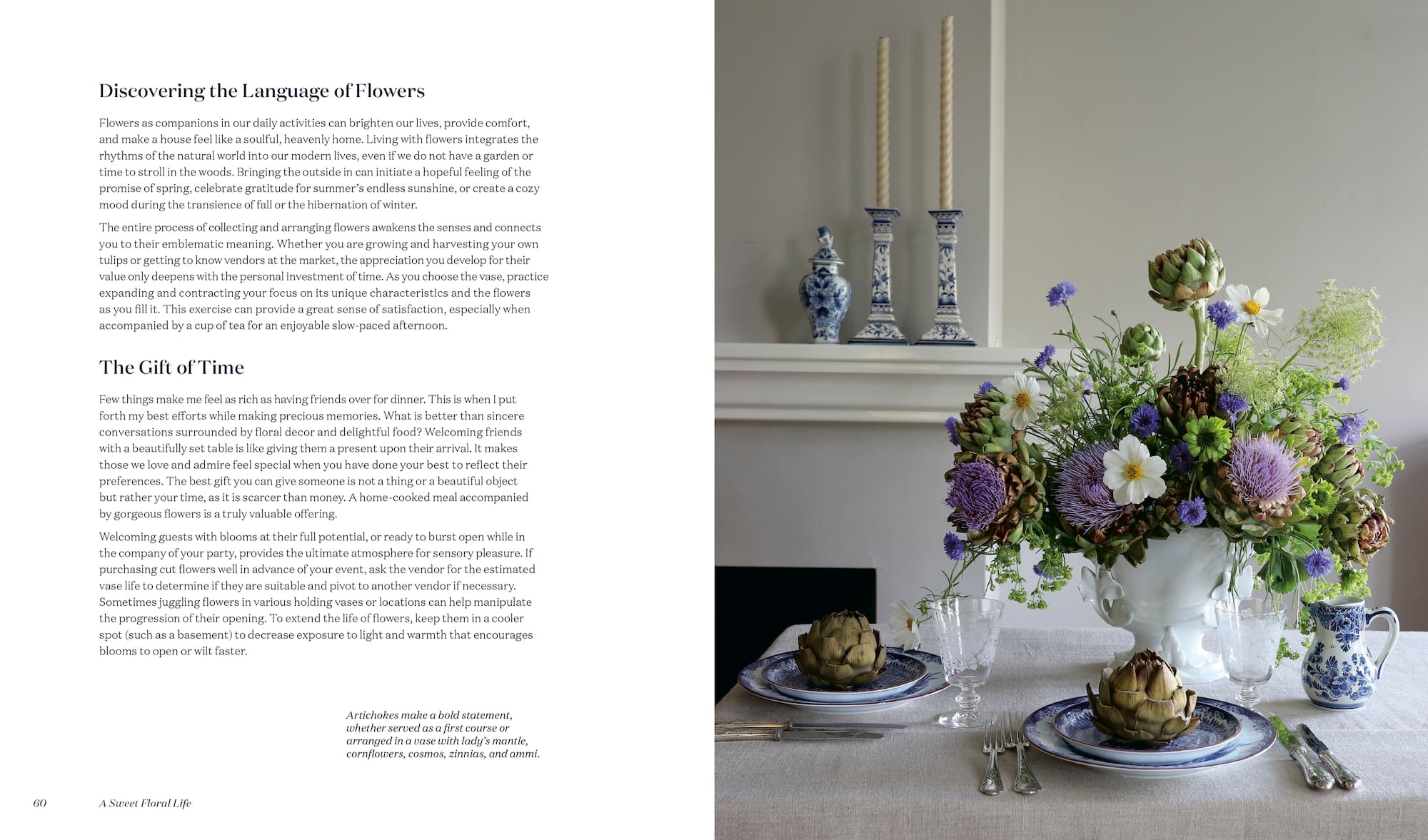 A Sweet Floral Life: Romantic Arrangements for Fresh & Sugar Flowers